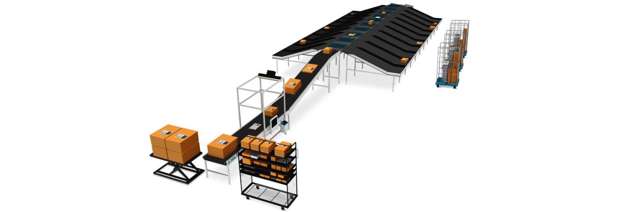 BOWE INTRALOGISTICS Pop-Up Sorter