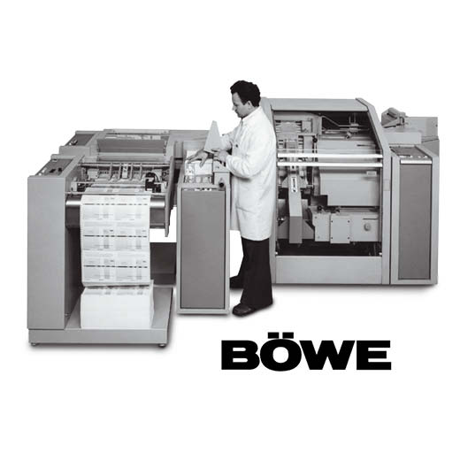 BOWE GROUP-Geschichte schnellstes Kuvertiersystem 501