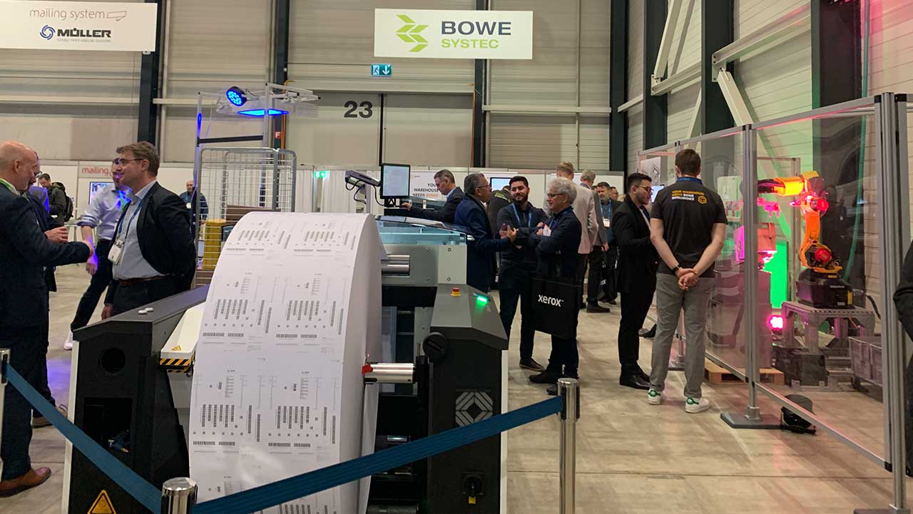 BOWE SYSTEC Hunkeler Innovationdays booth